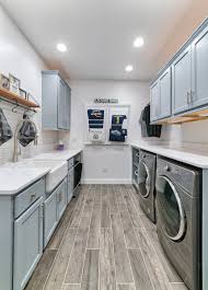 Create your dream kitchen or bathroom w/ craftline rta white shaker cabinetry 75 Beautiful Laundry Room With Blue Cabinets Pictures Ideas July 2021 Houzz
