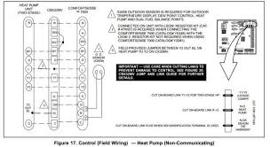 This is the diagram pretty much as it is in the installation manual. Lennox Ahu Heat Pump Honeywell T Stat Wiring Doityourself Com Community Forums