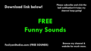 Free Funny Sound Effects Mp3 Download Fesliyanstudios