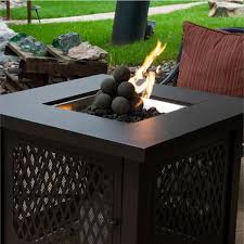 Rasmussen alterna fireglitter vented fire glass set by rasmussen. 6 In Set Of 5 Ceramic Fire Balls In Charcoal Gray Speckled 01 0423 The Home Depot