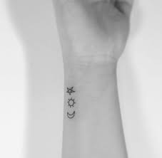 Because of all these meanings, moon tattoos are undoubtedly something you should have inked on your body. 37 Mini Tattoos Of Moon And Stars To Bring A Piece Of Sky With You Tiny Tattoo Inc