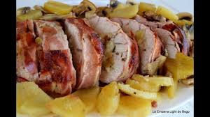 Un buen solomillo al horno (cerdo, cordero, carne de res, etc,.) es una de las piezas de carne más codiciadas en la cocina. La Empana Light De Bego Solomillo De Pavo Relleno Al Horno Con Guarnicion