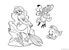 Disney little mermaid coloring page. Little Mermaid Coloring Pages And Friends Coloring4free Coloring4free Com