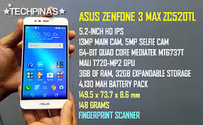 Here's our unboxing of asus' powerbank phone, the zenfone 3 max. Asus Zenfone 3 Max 5 2 Inch Zc520tl Vs Asus Zenfone Max 5 5 Inch Zc550kl Design And Specs Comparison Techpinas