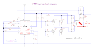 This is 500w power inverter circuit that modify from 200w inverter. Pwm Inverter Circuit Diagram