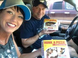 Celebrating the weekend with a Hunk A Pizza®. How are you spending your  Saturday?