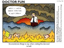 The correct word is inconsiderate. Doctor Fun March 14 Through 18