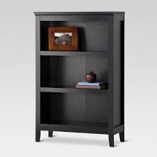 This large, comfortable space is separated from the room by a multipurpose wood wall that features various shelves and storage spaces as well two immense sliding doors, which, when open, create an. Black Bookshelves Bookcases Target