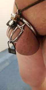 New to reddit but not to chastity. Been caged for over a decade now.  Effectively full time. : r/chastity