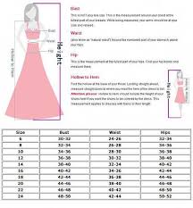 dress sizes chart for women size chart this chart is