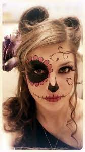 Sugarskull Makeup Halloween No 1 Halloween Makeup Diy Halloween Make Halloween Makeup Looks