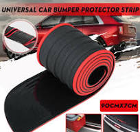 Bande de protection universelle pour pare-chocs de coffre arrière de  voiture, 90cm, bande de couverture en caoutchouc