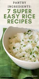 Easy Rice Recipes Using Things From Your Pantry You Have On Hand Right Now In 2020 Easy Rice Recipes Recipes Rice Recipes