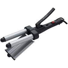 Revlon Perfect Heat 3 Barrel Deep Waver Styling Curling Iron Walmart Com Hair Crimper Hair Waver 3 Barrel Curling Iron