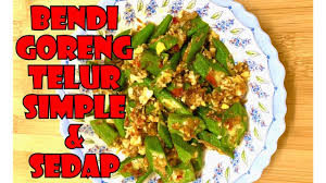 Resepi ini masih sedap dan rasanya masih sama dengan kuah kacang bersantan. Bendi Goreng Telur Youtube