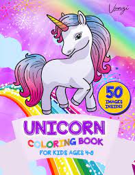 Keep children busy and creative anywhere, anytime, with coloring books and activity books for kids! Unicorn Coloring Book For Kids Ages 4 8 A Beautiful Collection Of 50 Unicorns Illustrations For Hours Of Fun Books For Kids Press Vunzi 9781795051507 Amazon Com Books