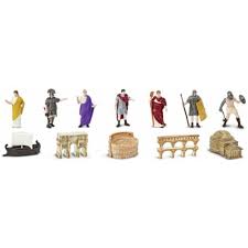 Majoritatea lucrurilor pe care le cunoastem despre roma antica vin de pe urma filmelor si a televiziunii, insemnand ca ceea ce cunoastem despre vechea civilizatie reprezinta, de fapt unul dintre cele mai vehiculate mituri si probabil cea mai mare idee preconceputa in legatura cu romanii este orgia. Tub Cu 12 Figurine Roma Antica Ookee