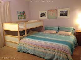 Our Split Level Family Bed Cosleeping Family Bed One Bedroom Apartment Cosleeping Bedroom