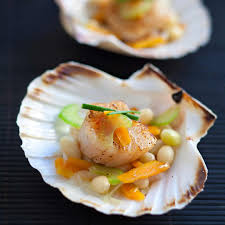 Saint Jacques En Coquilles De Legumes Recettes Recette Recettes De Cuisine Recette Recette Poisson