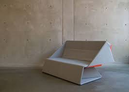 Origami Sofa By Yumi Yoshida Unfolds To Become A Floor Mat Origami Furniture Folding Sofa Cardboard Furniture