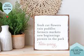 Download Free Svgs Download Spring Things Sign Svg Inspirational New Beginnings Free Design Resources