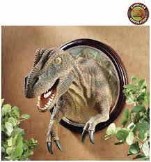 Thingiverse is a universe of things. T Rex Dinosaur Wall Mount Head Trophy Sculpture