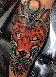 Celtic fox tattoos aren't very common, even though they can be worn by both mean and women. Top 103 Fox Tattoo Ideas 2021 Inspiration Guide