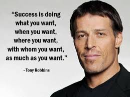 A True Definition Of Success Tony Robbins Quotes Inspirational Quotes Tony Robbins