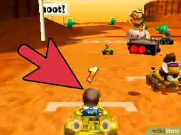 An example of how the gameplay will look like. How To Unlock Golden Parts In Mario Kart 6 Steps With Pictures