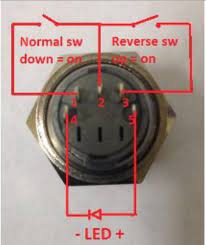 I've decided i want the light to be operated by a switch and i was looking to purchase a small push button that could be screwed into the piping i'm i did some preliminary digging to find a compatible wiring diagram for the switch but cannot find the voltage/amperage settings for the switch's. 5 Pin Push Button Switch With Led Ac Wiring Question Electrical Engineering Stack Exchange