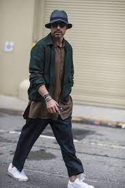 Image Result For Bucket Hat Streetstyle Fashion Week Mens Winter Fashion Outfits Men Fashion Casual Fall Mens Fashion Streetwear
