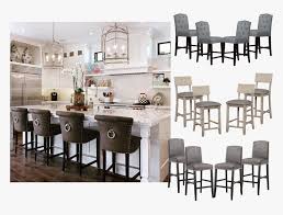 Having stool around your kitchen island is not a must. White Kitchen Islands With Barstools Hd Png Download Kindpng