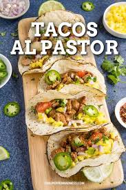 Tacos Al Pastor Recipe The Best Tacos Al Pastor Recipe Takes Flavorful Pork Shoulder Seasoned In A Zesty Tacos Al Pastor Tacos Al Pastor Recipe Pork Recipes