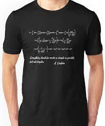 Einstein Theory Of General Relativity Formula Essential T Shirt By Myrgomez Geek Shirts T Shirt Physics Shirts