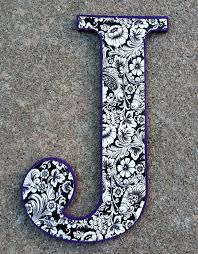 Wooden Decorative Letter J By Sorelleaccessories On Etsy 12 00 Decorative Letters Letter J Diy Letters