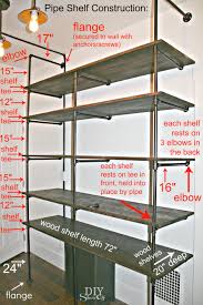 I used 10 pipes with 10 boards and it worked out perfectly. Tips For Making A Diy Industrial Pipe Shelving Unit Page 2 Of 2 Diy Show Off Diy Decorating And Home Improvement Blogdiy Show Off Diy Decorating And Home Improvement Blog Page 2