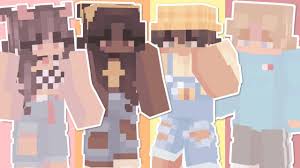 The kawaii skin pack is a minecraft skin pack that was created by 57digital and is available as downloadable content in the minecraft store. 20 Cute Aesthetic Minecraft Skins Download Links Youtube
