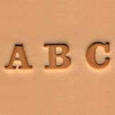 1/4 alphabet & number stamp set. Easy To Do Stamp Alphabet Set 1 4 6 Mm Tandy Leather Inc
