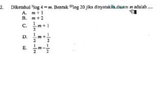 Logaritma dimana diartikel sebelumnya diuraikan lengkap mulai dari pengertian, sifat, rumus, dan beberapa contoh soal namun tidak banyak. Contoh Soal Logaritma Permisalan Matematika Sma 2018 Youtube
