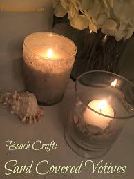 Shop for outdoor votive candle holders online at target. Beach Sand Covered Votive Candles Everyday Best
