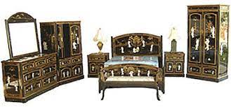 Check spelling or type a new query. Oriental Furnishings 8 Pc Oriental Bedroom Set Shiny Black Pearl Inlaid 7 499 00 Http Antique Furniture Oriental Bedroom Leather Living Room Furniture