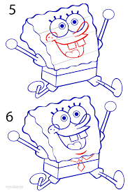 Learn to draw spongebob with step by step guides. How To Draw Spongebob Step By Step Pictures
