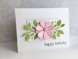Here, we will focus on pressing and drying plant material to make your own set of greeting cards. A Birthday Flower I M In Haven Cards Handmade Birthday Cards Diy Handmade Birthday Cards