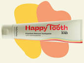 Premium Natural Toothpaste - Vanilla Frosting by Happy Tooth ...