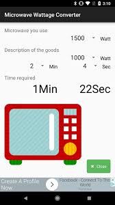 Easily Convert Cooking Times For Your Microwaves Wattage