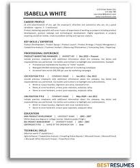One Page Resume Template Noah Ward Bestresumes Info In 2020 One Page Resume Template Business Resume Template One Page Resume