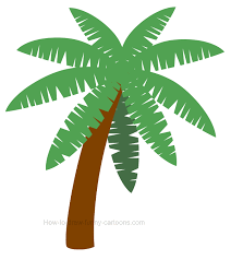 1024x990 best free set of tropical palm leaves sketch style vector. How To Draw A Palm Tree Clip Art