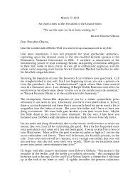 Check spelling or type a new query. Pdf An Open Letter To The President Of The United States Kani Xulam Academia Edu
