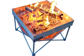 Fireside outdoor pop up pit. Fireside Outdoor Cb001 Pop Up Pit And Heat Shield Combo