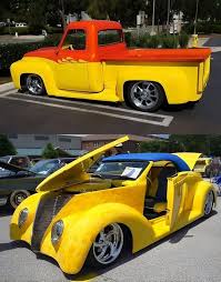 Image result for Chrome Yellow 1948 Ford Truck